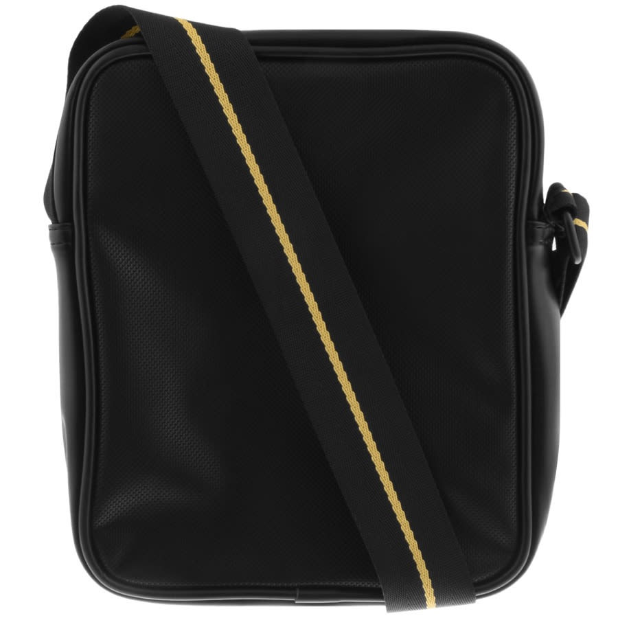 Alternative Image for ProductFred Perry Pique Texture Side Bag Black2